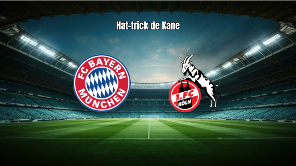 Bayern München 5-1 1. FC Köln: Hat-trick de Harry Kane domina a Bundesliga