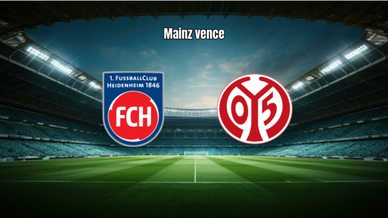 Heidenheim 0‑2 Mainz: Tietz e Amiri garantem vitória na Bundesliga