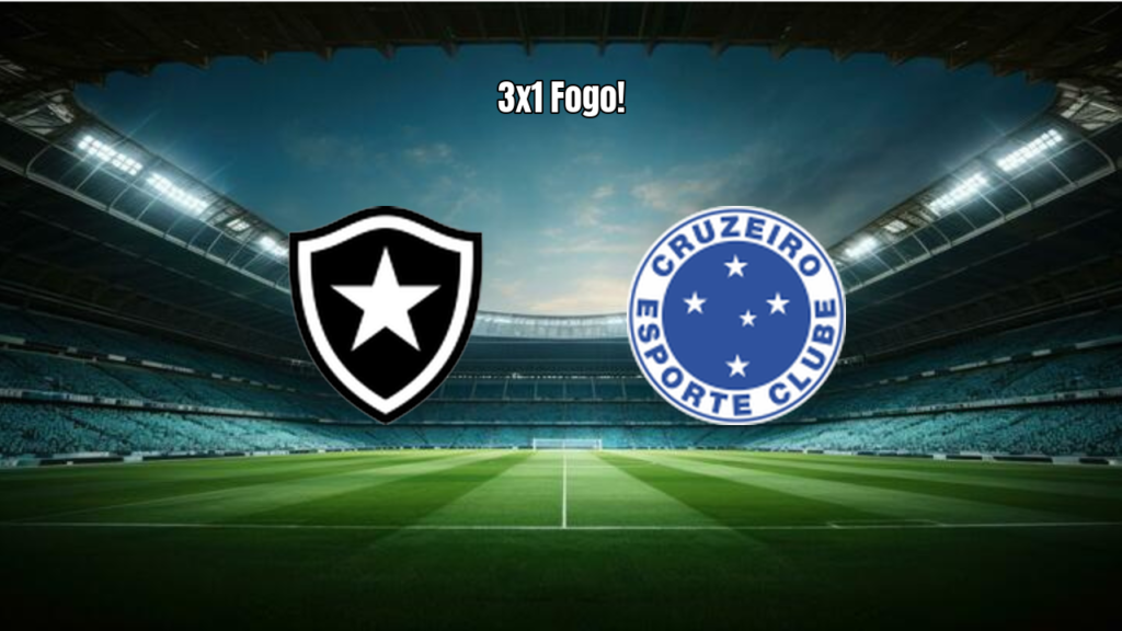 Botafogo U20 3x1 Cruzeiro: domínio e vitória na base