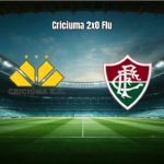 Criciuma U20 domina e vence Fluminense U20 por 2 a 0