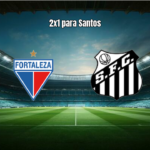 Fortaleza U20 1x2 Santos U20: Virada no segundo tempo