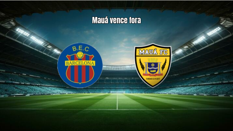 Barcelona EC 1x2 Maua: Vitória fora de casa na Paulista Série B