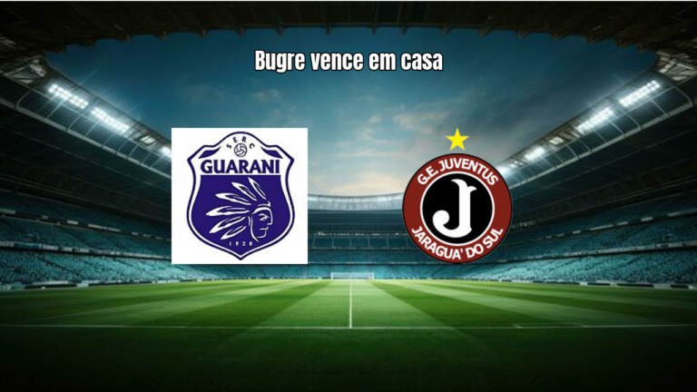Guarani de Palhoça 1x0 Juventus SC: Vitória Apertada no Catarinense