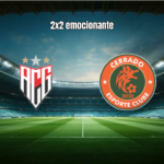 Atlético GO U20 2x2 Cerrado EC U20: Empate de virada