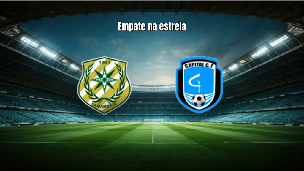 Samambaia U20 e Capital TO U20 empatam na estreia do Brasiliense