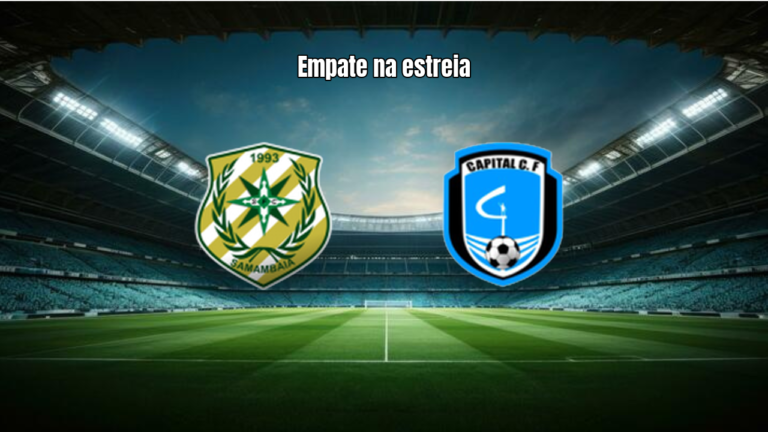 Samambaia U20 e Capital TO U20 empatam na estreia do Brasiliense