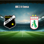 ABC vence Sousa por 2 a 0 na Série D do Brasileirão