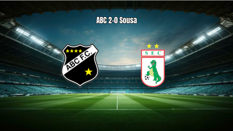 ABC vence Sousa por 2 a 0 na Série D do Brasileirão