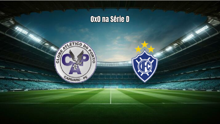 Porto BA e Vitória ES empatam sem gols na Série D
