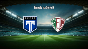 Tirol/CEFAT e Fluminense PI empatam 1-1 na Série D