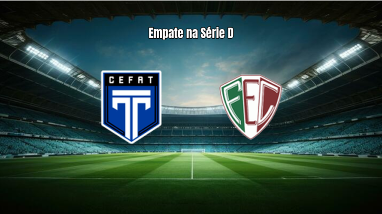 Tirol/CEFAT e Fluminense PI empatam 1-1 na Série D