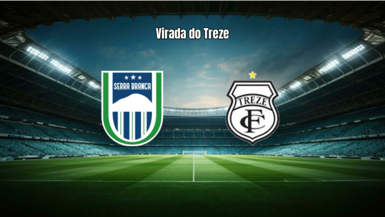 Serra Branca 1x2 Treze: Virada garante vitória do Treze na Série D