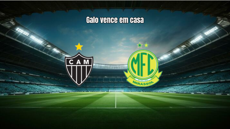 Atlético-MG domina Mirassol e vence por 3 a 1 na Arena MRV