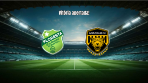 Floresta vence Amazonas por 3 a 2 em jogo eletrizante da Série C