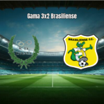 Gama vence Brasiliense em jogo emocionante pela Série D