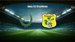 Gama vence Brasiliense em jogo emocionante pela Série D