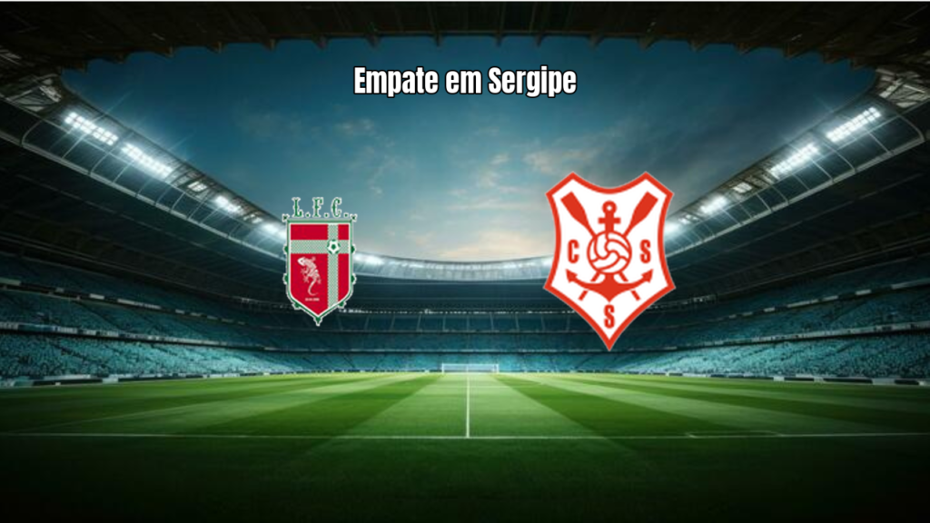 Lagarto 1x1 Sergipe: Emoção até o fim na Série D