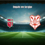Lagarto 1x1 Sergipe: Emoção até o fim na Série D