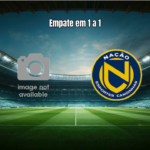 Fluminense-SC e Nação empatam em 1 a 1 no Catarinense