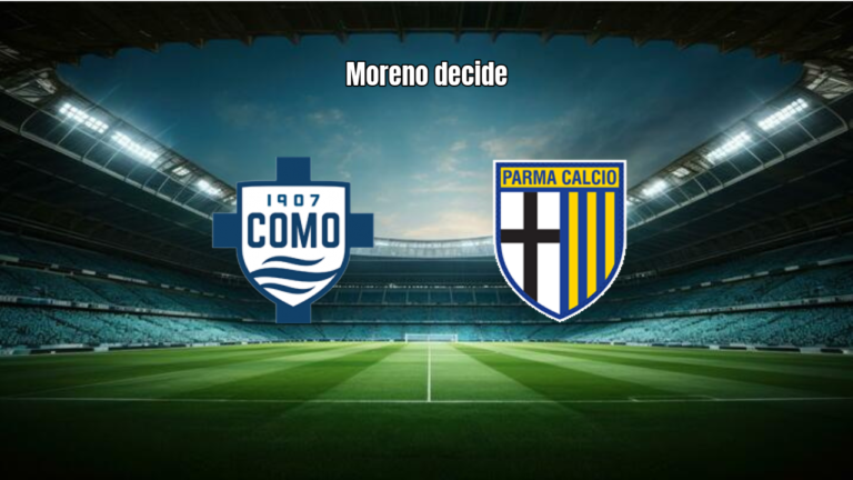 Como vence Parma por 1 a 0 e domina a Serie A na rodada 37