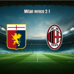 Genoa 1-2 AC Milan: Nkunku e Athekame garantem vitória