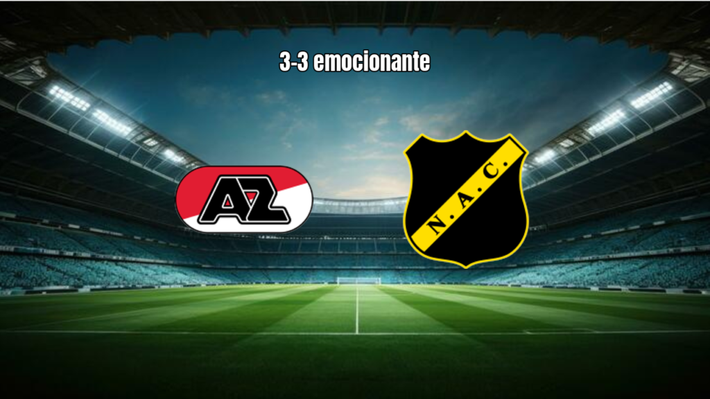 AZ Alkmaar 3-3 NAC Breda: Destaques do Empate na Eredivisie