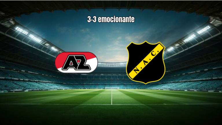 AZ Alkmaar 3-3 NAC Breda: Destaques do Empate na Eredivisie