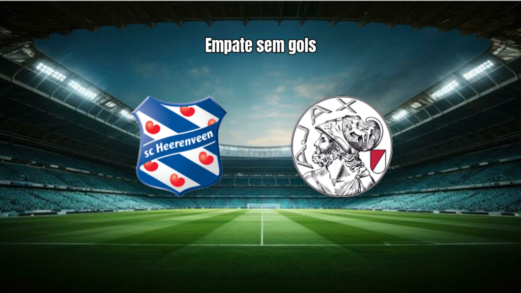 Heerenveen e Ajax empatam sem gols pela Eredivisie