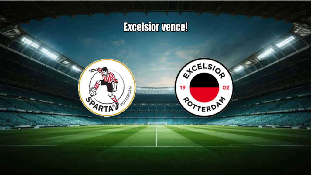 Sparta Rotterdam 2x3 Excelsior: Vitória do Excelsior na Eredivisie