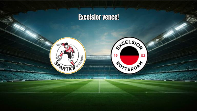 Sparta Rotterdam 2x3 Excelsior: Vitória do Excelsior na Eredivisie