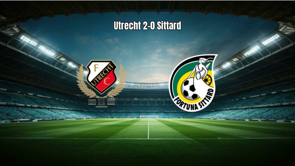 Utrecht vence Fortuna Sittard e confirma bom momento na Eredivisie