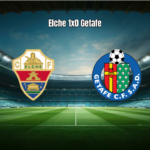 Elche domina e vence Getafe: 1 a 0 na La Liga