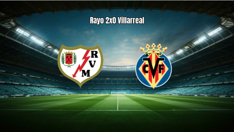 Rayo Vallecano vence Villarreal por 2 a 0 em Vallecas