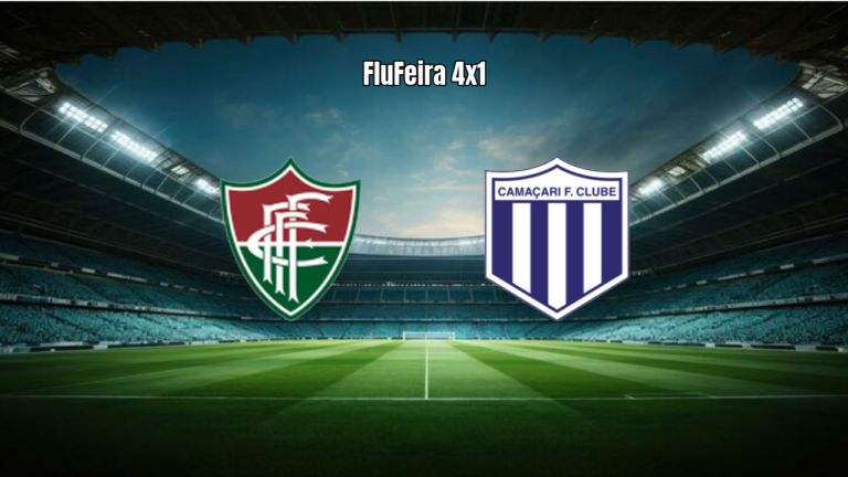 Fluminense de Feira 4-1 Camaçari: Goleada no Baiano Série B