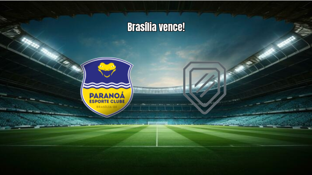 Paranoa U20 2x4 Brasília U20: Destaques da Partida