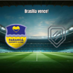 Paranoa U20 2x4 Brasília U20: Destaques da Partida