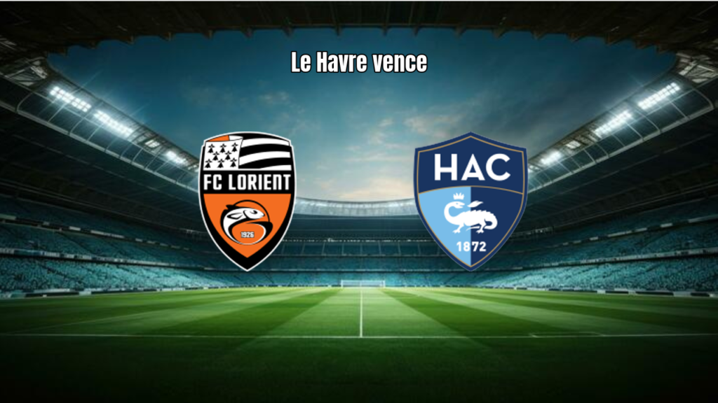 Lorient 0x2 Le Havre: Visitantes dominam e vencem