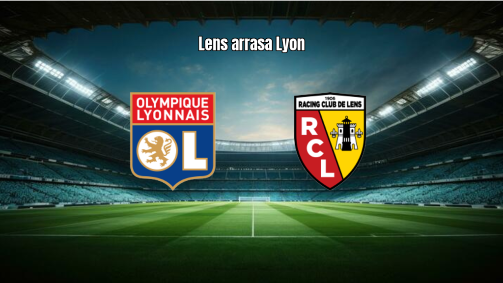 Lyon 0-4 Lens: goleada surpreendente na Ligue 1