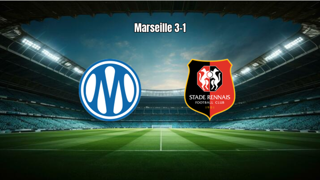 Marseille 3-1 Rennes: vitória e atuação de gala no Vélodrome