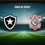 Botafogo 3×1 Corinthians: Show de Arthur Cabral no Nilton Santos