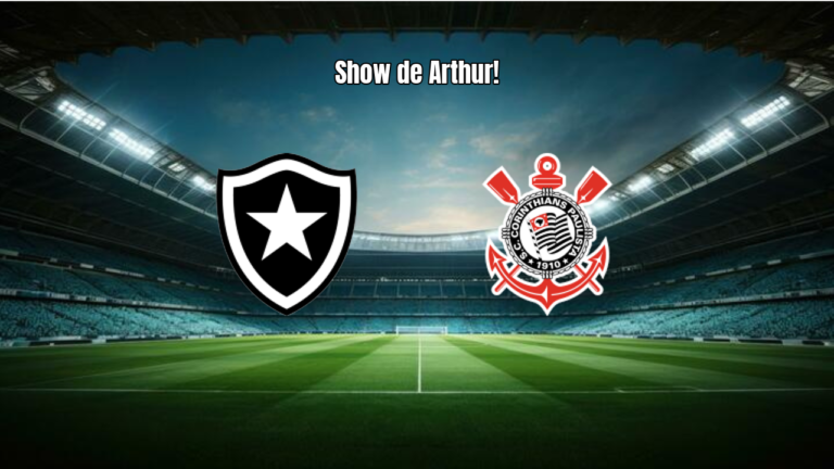 Botafogo 3×1 Corinthians: Show de Arthur Cabral no Nilton Santos