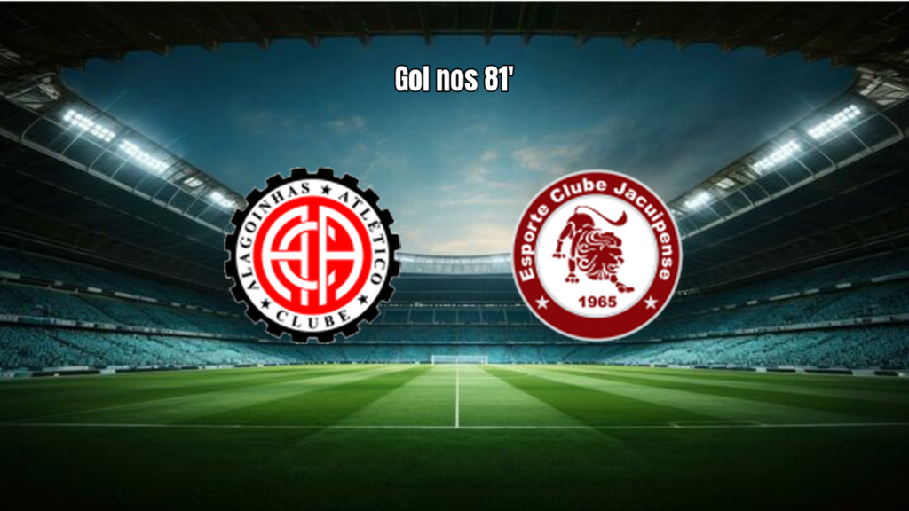 Atlético Alagoinhas 0x1 Jacuipense: Gol Tardio