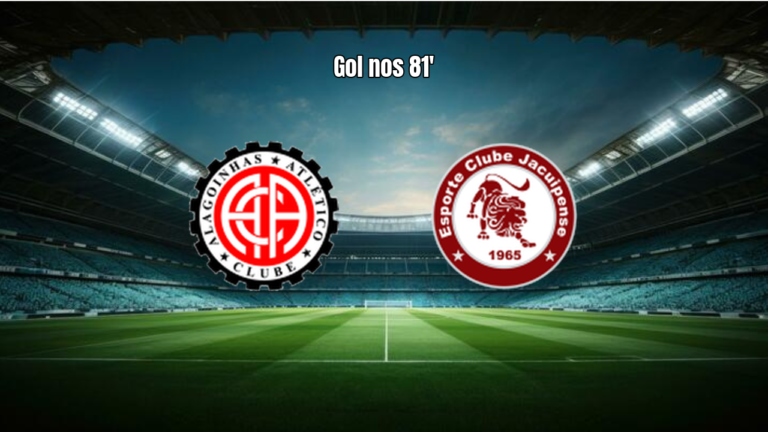 Atlético Alagoinhas 0x1 Jacuipense: Gol Tardio