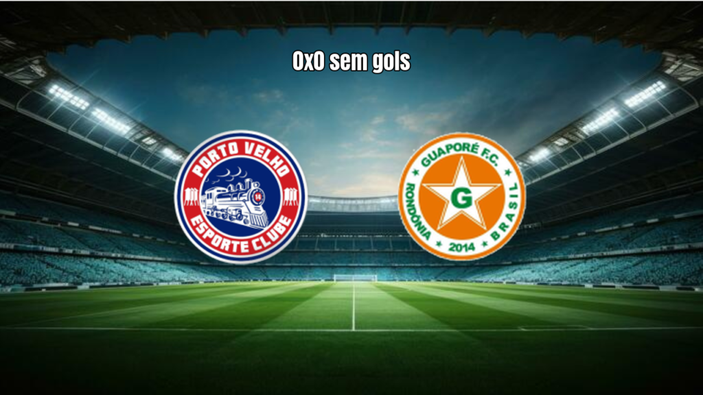 Porto Velho 0-0 Guaporé: Empate sem gols na 7ª rodada