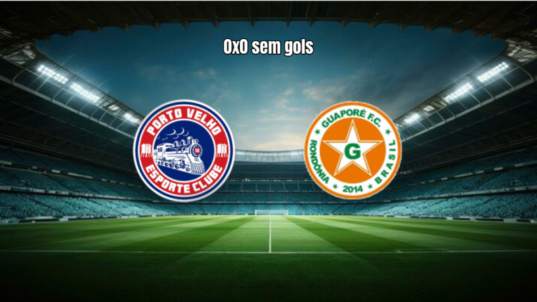 Porto Velho 0-0 Guaporé: Empate sem gols na 7ª rodada