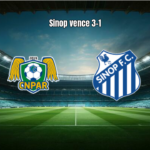 Campo Novo 1-3 Sinop FC: Triunfo fora de casa no Matogrossense 2