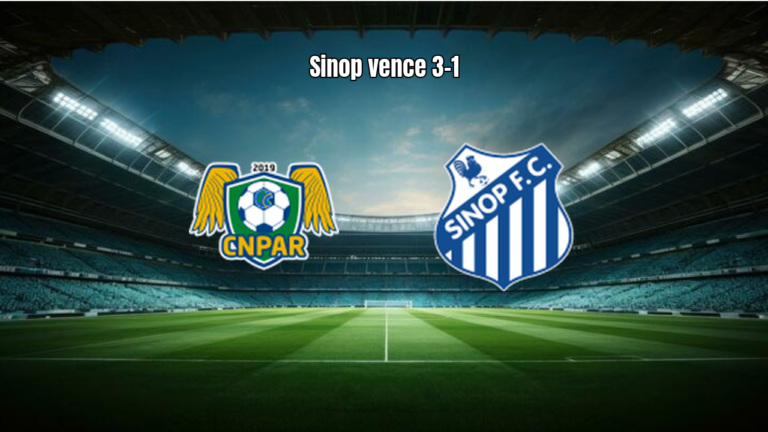 Campo Novo 1-3 Sinop FC: Triunfo fora de casa no Matogrossense 2