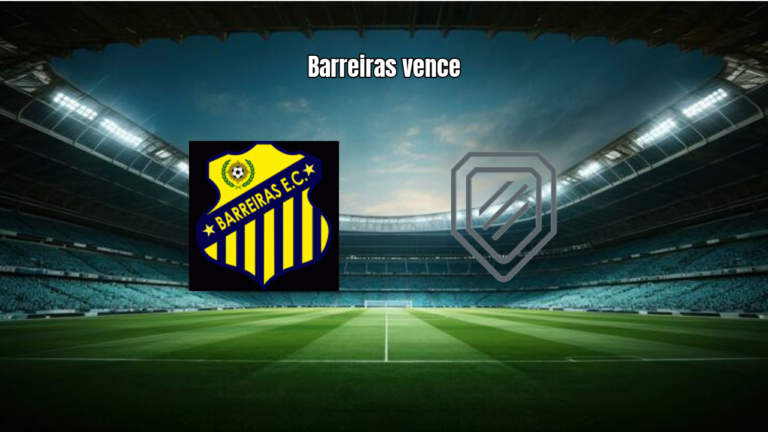 Barreiras FC vence Feira FC por 2 a 1 no Baianão Série B