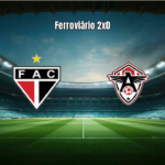 Ferroviário domina Uniclinic e vence por 2 a 0 na Série D