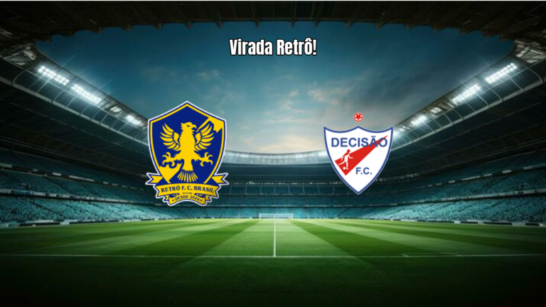 Retrô vence Decisão de virada por 2 a 1 na Série D